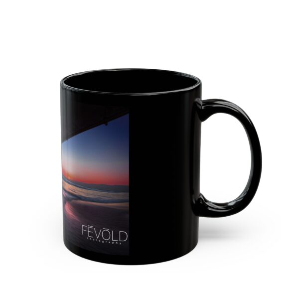 Black Mug (11oz, 15oz) Featuring CLEARING THE CACOPHONY IN MY MIND | Exclusive Photography by Fevold Photography - Image 2