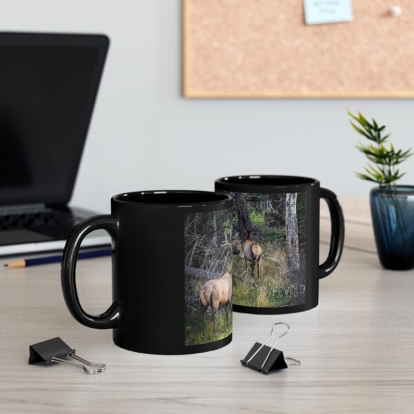 Black Mug (11oz, 15oz) Featuring PLAYING HARD TO GET | Exclusive Photography by Fevold Photography - Image 2