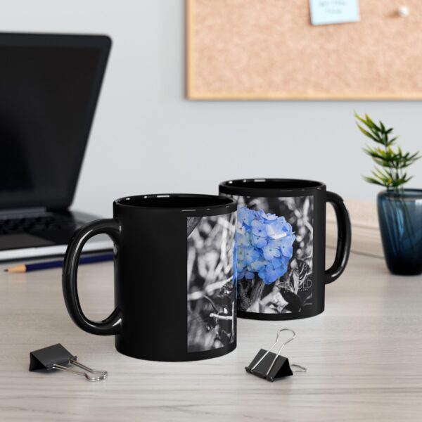 Black Mug (11oz, 15oz) Featuring IN BLOOM | Exclusive Photography by Fevold Photography