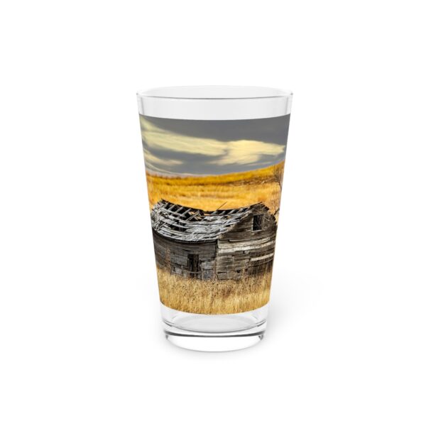 Pint Glass (16oz), Featuring STEP BACK IN TIME | Exclusive photography by Fevold Photography - Image 3