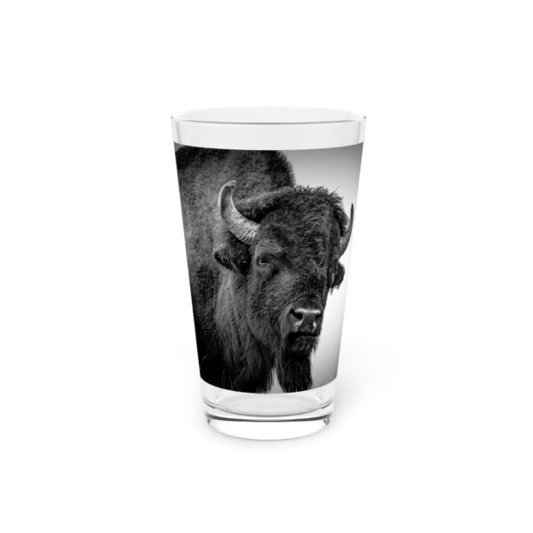 Pint Glass (16oz), Featuring BOSS OF THE BADLANDS | Exclusive photography by Fevold Photography - Image 3