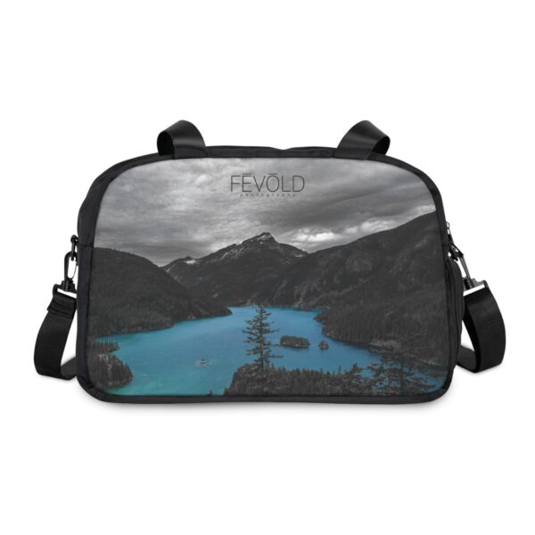 Fitness Handbag (with Shoulder Strap) Featuring DIABLO LAKE | Exclusive Photography by Fevold Photography - Image 3