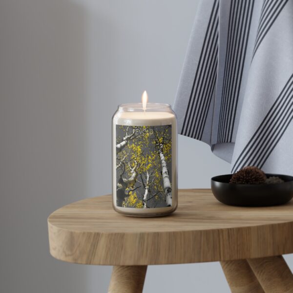 Scented Candle, 13.75oz Featuring GOLDEN STARS OF AUTUMN | Exclusive Photography by Fevold Photography - Image 9