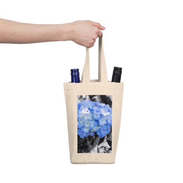 Double Wine Tote Bag featuring IN BLOOM | Exclusive Photo by Fevold Photography