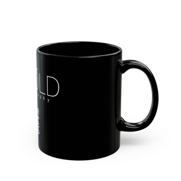 Black Mug (11oz, 15oz) Featuring LOGO | Exclusive Photography by Fevold Photography - Image 2