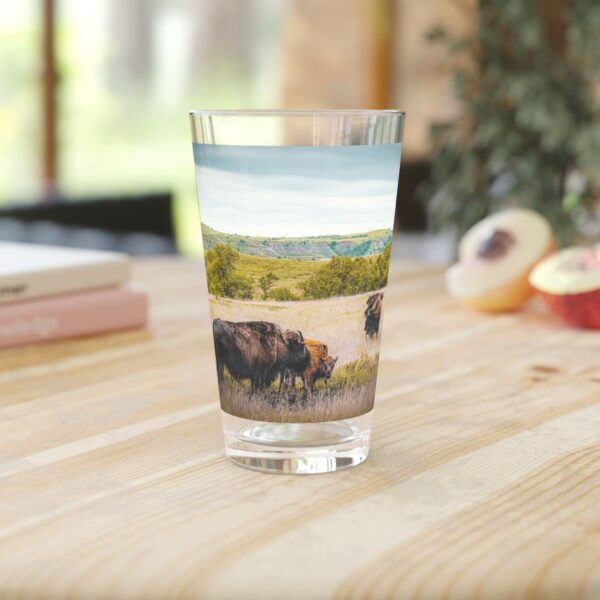 Pint Glass (16oz), Featuring AFTER DINNER CLEANUP | Exclusive photography by Fevold Photography - Image 2