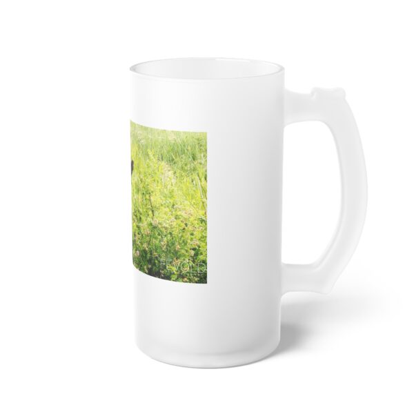 Frosted Glass Beer Mug Featuring NEW LIFE | Exclusive Photography by Fevold Photography - Image 4