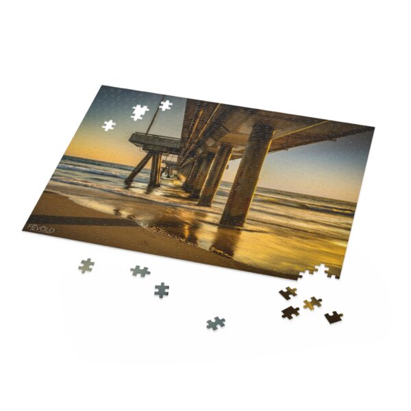 Puzzle (252-Piece) featuring GOLDEN HOUR AT VENICE BEACH | Exclusive Photo by Fevold Photography - Image 4