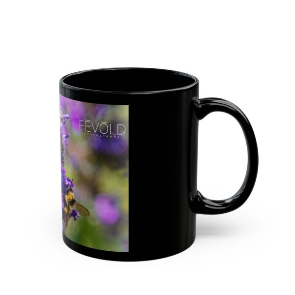 Black Mug (11oz, 15oz) Featuring LIVING ITS BEST LIFE | Exclusive Photography by Fevold Photography - Image 3