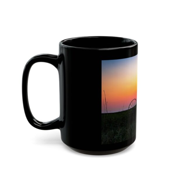 Black Mug (11oz, 15oz) Featuring DUSK IN NEBRASKA | Exclusive Photography by Fevold Photography - Image 9