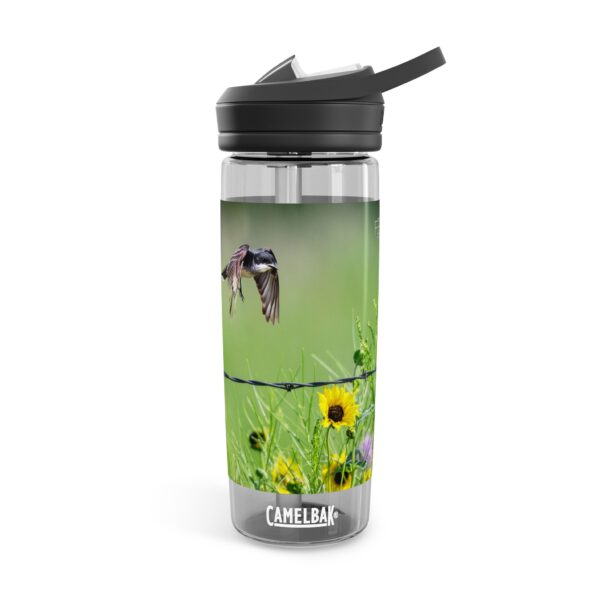 CamelBak Eddy®  Water Bottle, 20oz or 25oz | Featuring WESTERN KINGBIRD CHECKING OUT THE WILDFLOWERS | Exclusive Photography by Fevold Photography - Image 7