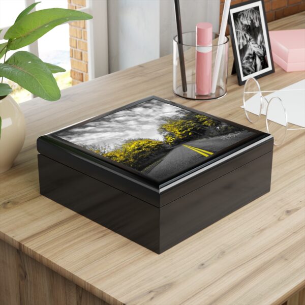 Jewelry/Keepsake Box featuring LAST GLIMPSE OF AUTUMN | Exclusive Photography by Fevold Photography - Image 2