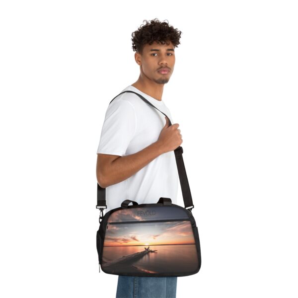 Fitness Handbag (with Shoulder Strap) Featuring DUSK AT SANDY BEACH | Exclusive Photography by Fevold Photography - Image 5