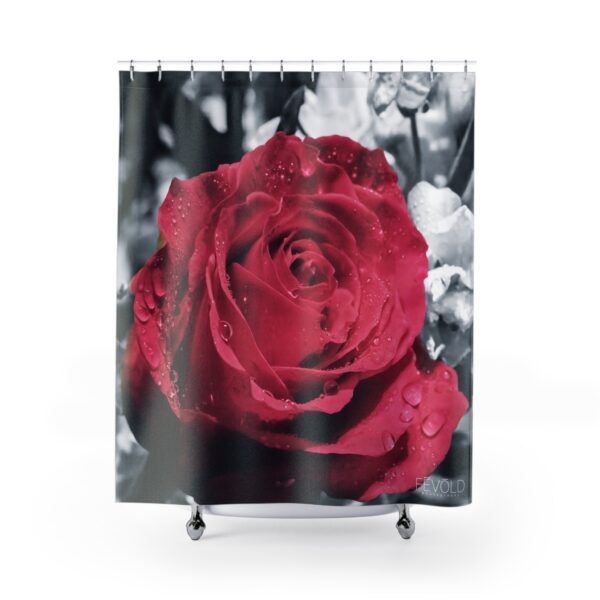 Shower Curtain featuring SYMBOL OF LOVE, Exclusive Photo by Fevold Photography - Image 2