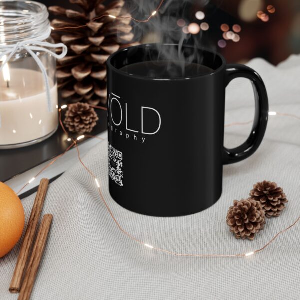 Black Mug (11oz, 15oz) Featuring LOGO | Exclusive Photography by Fevold Photography - Image 6