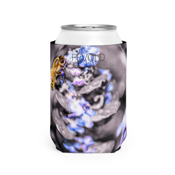 Can Cooler Sleeve featuring BUBBLE BEE | Exclusive Photography by Fevold Photography - Image 3