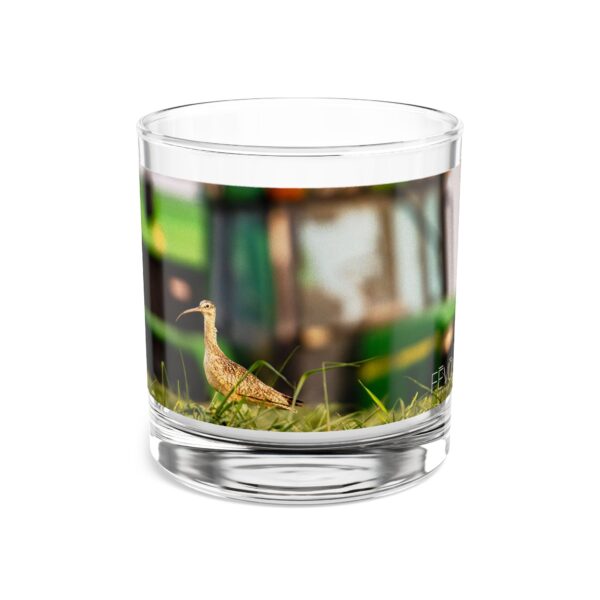 Rocks Glass, 10oz Featuring A CURLEW IN ITS ELEMENT | Exclusive Photography by FEVOLD PHOTOGRAPHY - Image 3