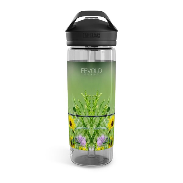 CamelBak Eddy®  Water Bottle, 20oz or 25oz | Featuring WESTERN KINGBIRD CHECKING OUT THE WILDFLOWERS | Exclusive Photography by Fevold Photography - Image 8