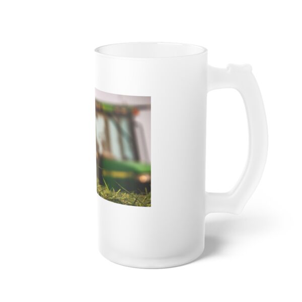 Frosted Glass Beer Mug Featuring A CURLEW IN ITS ELEMENT | Exclusive Photography by Fevold Photography - Image 4