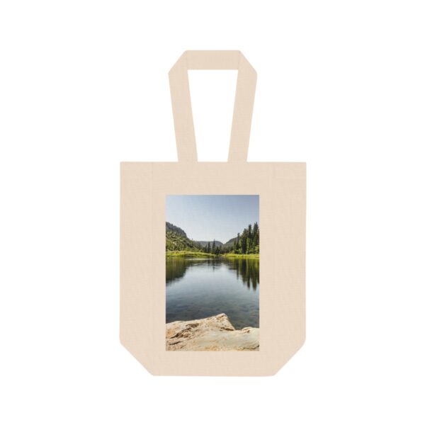 Double Wine Tote Bag featuring A GLIMPSE OF THE BLACK HILLS | Exclusive Photo by Fevold Photography - Image 2