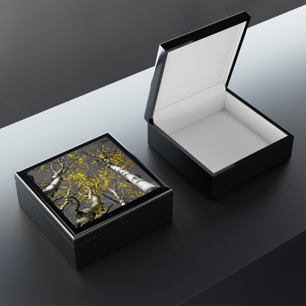 Jewelry/Keepsake Box featuring GOLDEN STARS OF AUTUMN | Exclusive Photography by Fevold Photography