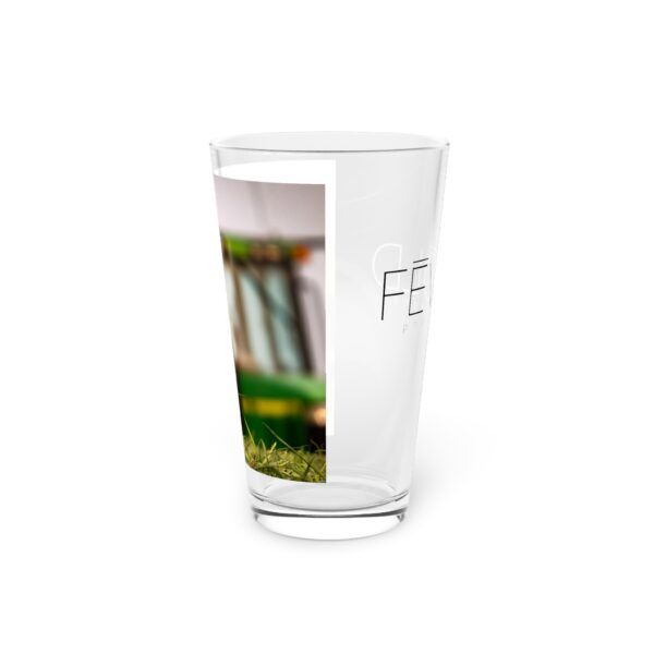 Pint Glass (16oz), Featuring A CURLEW IN ITS ELEMENT | Exclusive photography by Fevold Photography - Image 5