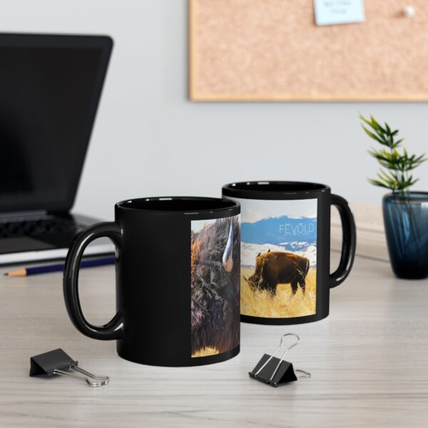 Black Mug (11oz, 15oz) Featuring DEEP THOUGHTS | Exclusive Photography by Fevold Photography