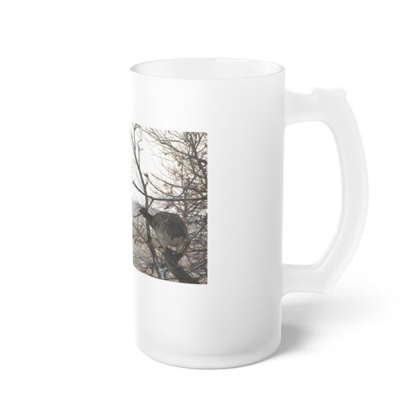 Frosted Glass Beer Mug Featuring SPYING EYES | Exclusive Photography by Fevold Photography - Image 4