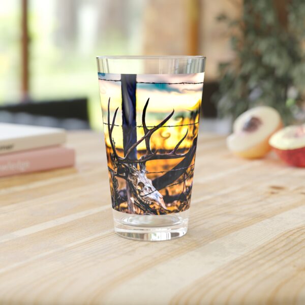 Pint Glass (16oz), Featuring RECLAMATION | Exclusive photography by Fevold Photography - Image 2