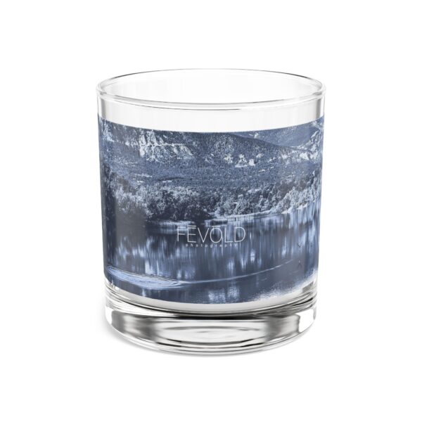 Rocks Glass, 10oz Featuring A TROUT TAKES FLIGHT | Exclusive Photography by FEVOLD PHOTOGRAPHY - Image 3