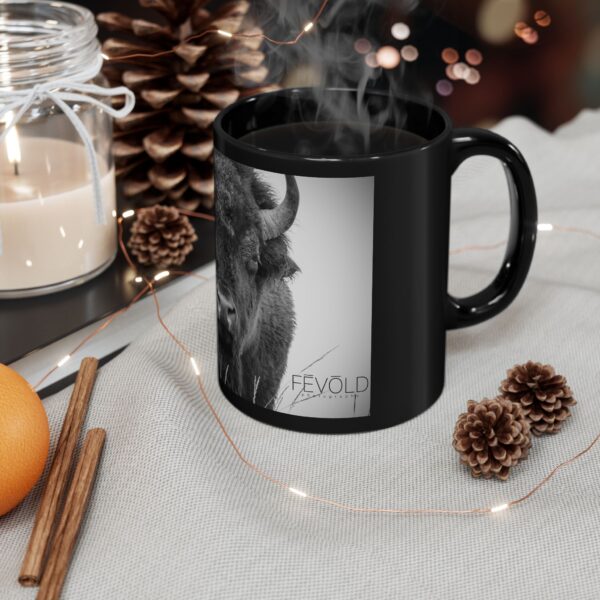 Black Mug (11oz, 15oz) Featuring NORTH DAKOTA STRONG | Exclusive Photography by Fevold Photography - Image 6