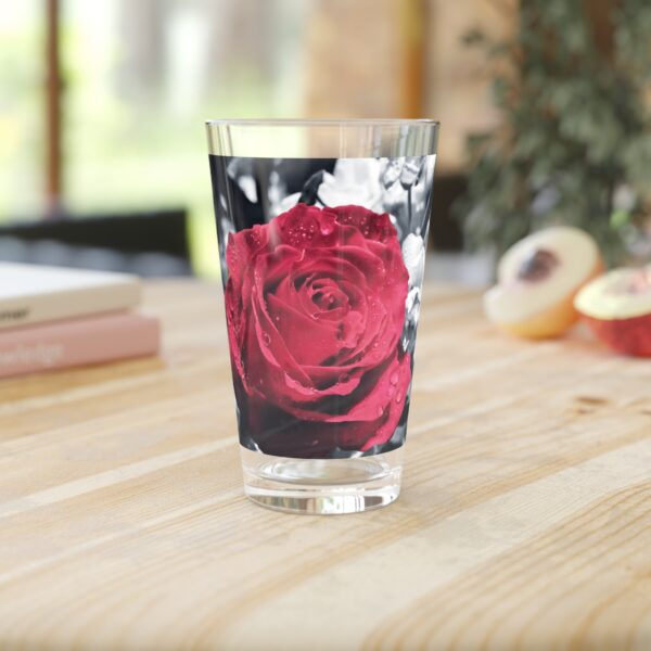 Pint Glass (16oz), Featuring SYMBOL OF LOVE | Exclusive photography by Fevold Photography - Image 2