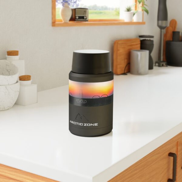 Titan Copper Insulated (hot/cold) Food Container Featuring  DUSK IN NEBRASKA | Exclusive Photography by Fevold Photography - Image 6