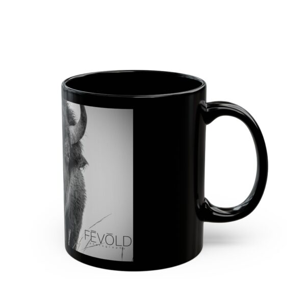 Black Mug (11oz, 15oz) Featuring NORTH DAKOTA STRONG | Exclusive Photography by Fevold Photography - Image 3