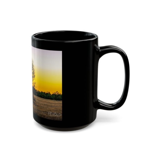 Black Mug (11oz, 15oz) Featuring LEAVING THE TREE STAND | Exclusive Photography by Fevold Photography - Image 8