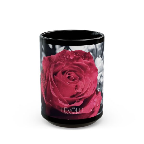 Black Mug (11oz, 15oz) Featuring SYMBOL OF LOVE | Exclusive Photography by Fevold Photography - Image 7