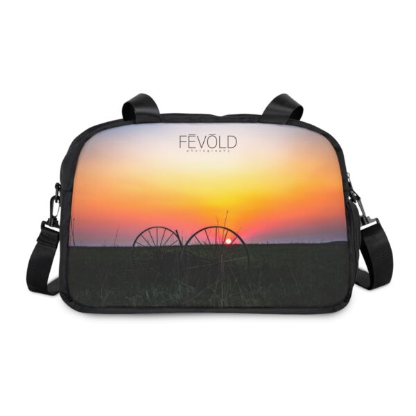 Fitness Handbag (with Shoulder Strap) Featuring DUSK IN NEBRASKA | Exclusive Photography by Fevold Photography