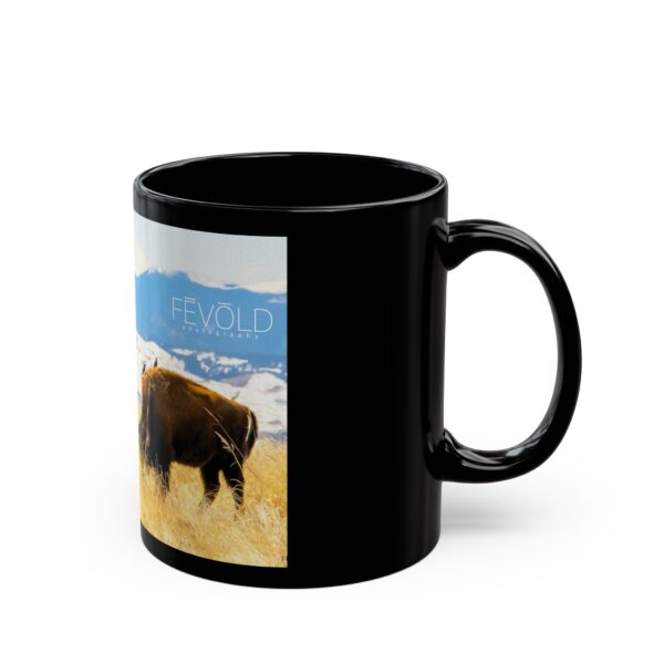 Black Mug (11oz, 15oz) Featuring DEEP THOUGHTS | Exclusive Photography by Fevold Photography - Image 3