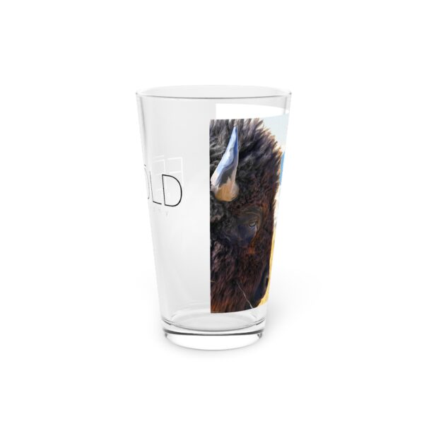 Pint Glass (16oz), Featuring DEEP THOUGHTS | Exclusive photography by Fevold Photography - Image 4