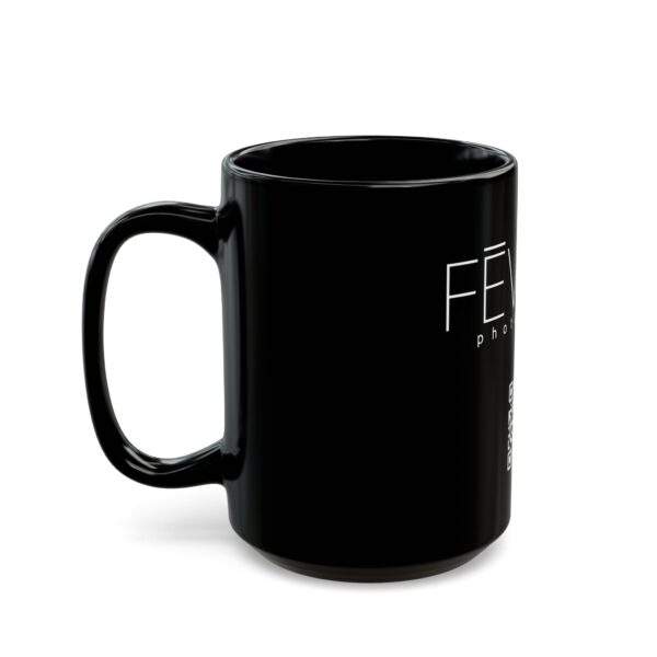 Black Mug (11oz, 15oz) Featuring LOGO | Exclusive Photography by Fevold Photography - Image 9