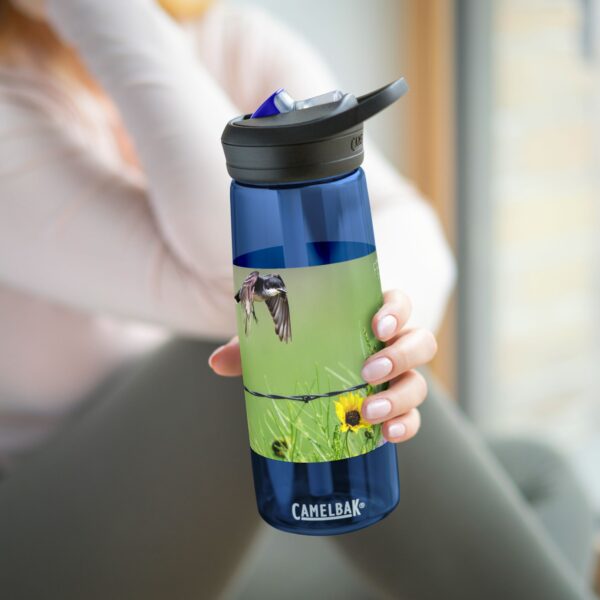 CamelBak Eddy®  Water Bottle, 20oz or 25oz | Featuring WESTERN KINGBIRD CHECKING OUT THE WILDFLOWERS | Exclusive Photography by Fevold Photography - Image 16