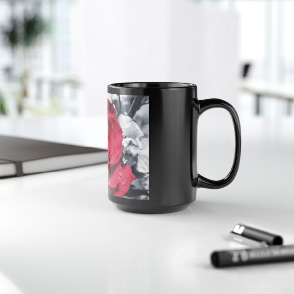 Black Mug (11oz, 15oz) Featuring SYMBOL OF LOVE | Exclusive Photography by Fevold Photography - Image 11