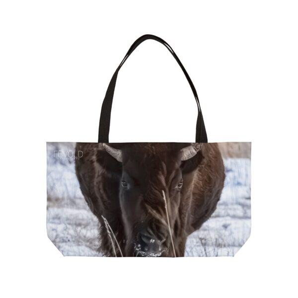 The Weekender Tote Bag.  Featuring NORTH DAKOTA ICON | Exclusive Photography by Fevold Photography - Image 2