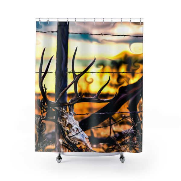 Shower Curtain featuring RECLAMATION | Exclusive Photo by Fevold Photography