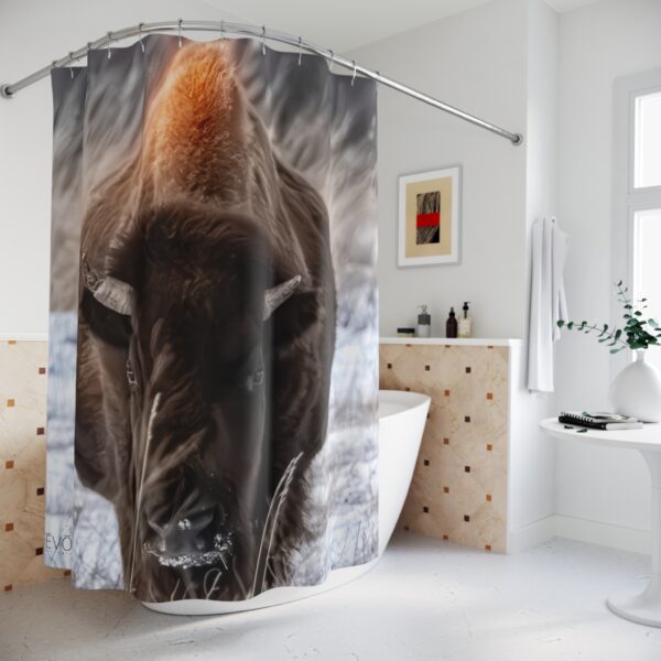 Shower Curtain featuring NORTH DAKOTA ICON | Exclusive Photo by Fevold Photography - Image 4