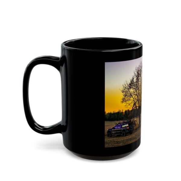 Black Mug (11oz, 15oz) Featuring LEAVING THE TREE STAND | Exclusive Photography by Fevold Photography - Image 9