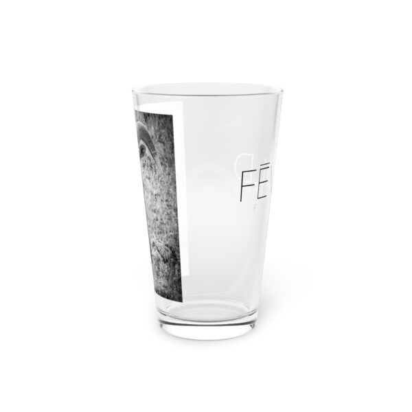 Pint Glass (16oz), Featuring RUGGED BEAUTY | Exclusive photography by Fevold Photography - Image 2