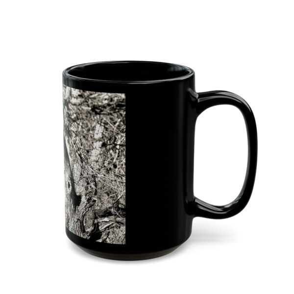 Black Mug (11oz, 15oz) Featuring ILLUSIONS PROVOKED BY THE SOUNDS | Exclusive Photography by Fevold Photography - Image 2