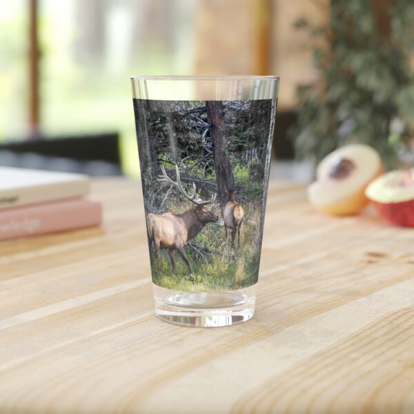 Pint Glass (16oz), Featuring PLAYING HARD TO GET | Exclusive photography by Fevold Photography