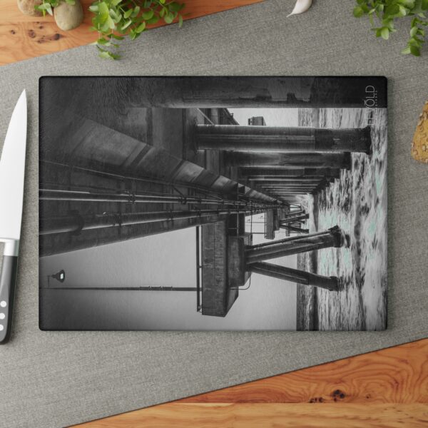 Textured, Tempered Glass Cutting Board Featuring ABSENT | Exclusive Photography by Fevold Photography - Image 2